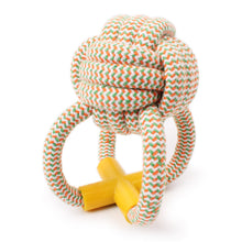 4 Loop Cotton Rope Ball M/L Dogs