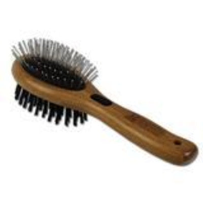 Combo Brush with Bristles & Stainless Steel Pins