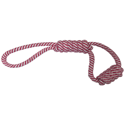 Braided Rope with Twisted Handle and Loop  S/M Dogs