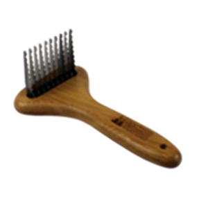 Dematting Rake with Stainless Steel Serrated Blades