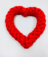 Love Heart Rope Dog Toy