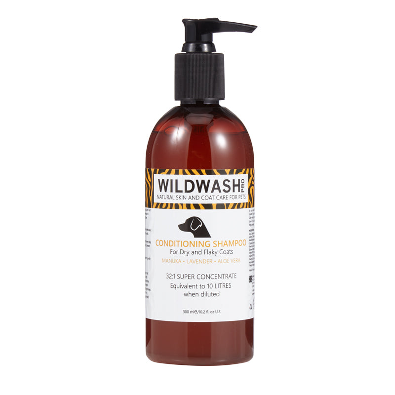 WildWash PRO Conditioning Shampoo for Dry and Flaky Coats 300ml