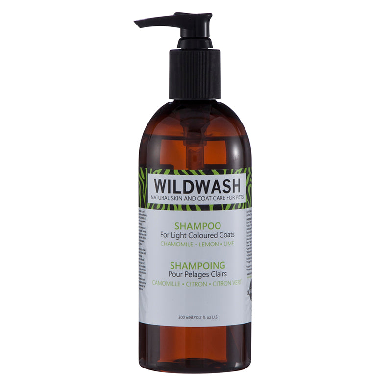 WildWash PRO Shampoo for Light Coloured Coats 300ml